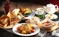Пазл Макароны с мясом