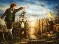 Пазл Мальчик Гулливер