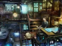 Пазл Мальчик и кот