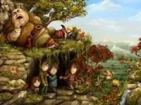 Пазл Мальчик с пальчик