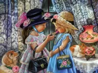 Пазл Маленькие модницы