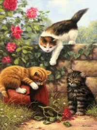 Пазл Маленькие проказники