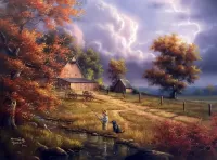 Пазл Маленький рыбак