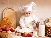 Пазл Маленький поваренок