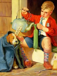 Пазл Маленький ветеринар