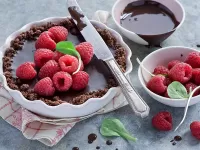 Пазл Малина с шоколадом