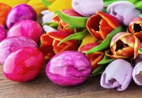 Пазл Малиновые крашенки