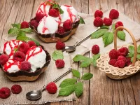 Пазл Малиновый десерт