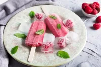 Пазл Малиновое мороженое