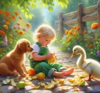 Пазл Малыши