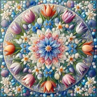 Пазл Мандала