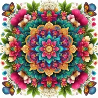 Пазл Мандала