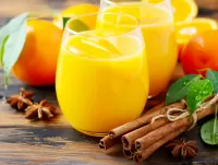 Пазл Мандариновый сок