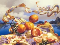 Пазл Мандариновый дракон