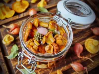 Пазл Маринованные лисички