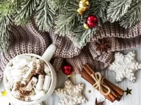 Пазл Маршмеллоу в чашке