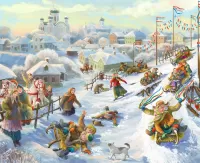 Пазл Масленица