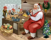 Пазл Мастер Санта