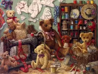 Пазл Мастерская игрушек