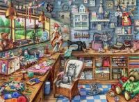 Пазл Мастерская кукольника
