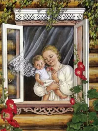 Пазл Материнство