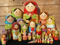 Пазл Матрешка