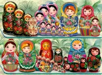 Пазл Матрешки