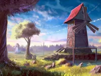 Пазл Мельница