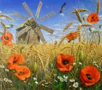 Пазл Мельница