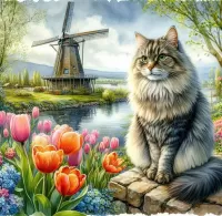 Пазл Мельница