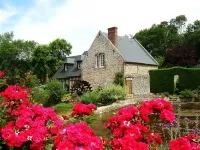 Пазл Мельница и розы