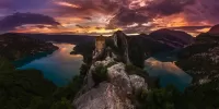 Пазл Меж двух озёр