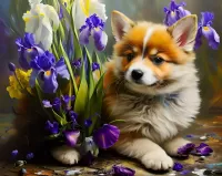 Пазл Милый щенок