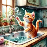 Пазл Мыльные пузыри