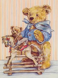 Пазл Мишка Тедди