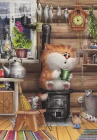 Пазл Мышки-шалунишки