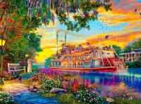 Пазл Mississippi Cruise