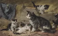Пазл Многодетная мать