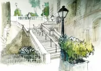 Пазл Монмартр