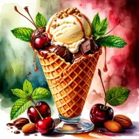 Пазл Мороженое