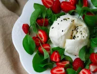 Пазл Мороженое и клубника