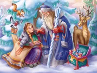 Пазл Морозко