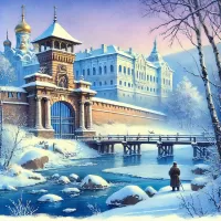 Пазл Морозное утро