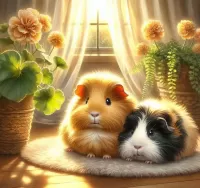 Пазл Морские свинки