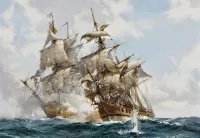 Пазл Морской бой