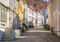 Пазл Мощеная улица