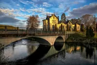 Пазл Мост к дому