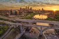 Пазл Мост над Миссисипи