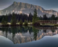 Пазл Мост под горой