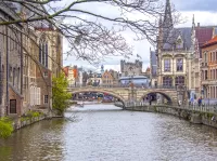 Пазл Мост в Генте